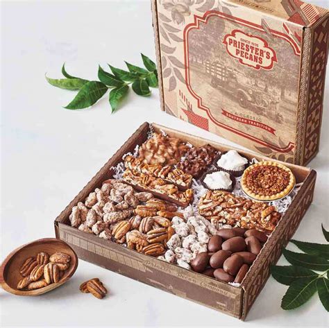 Priester pecans - Browse our full selection of pecan gifts and enjoy the unmistakable flavor of Priester's Pecans! Get Exclusive Offers & News. Email Address: Follow Us: Priester's Pecans. Corporate office: 208 Old Fort Road East Fort Deposit, AL 36032 Orders: 800-277-3226 Customer Service: 866-477-4736.